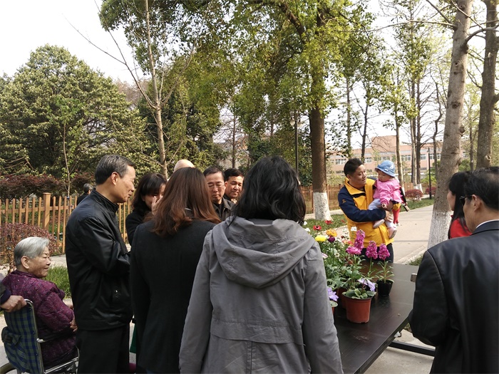我所新优花卉超市开业，市民享优惠购买新优盆花