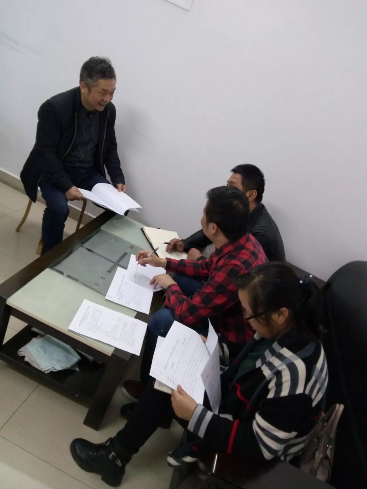 学习十九大精神，我们在行动