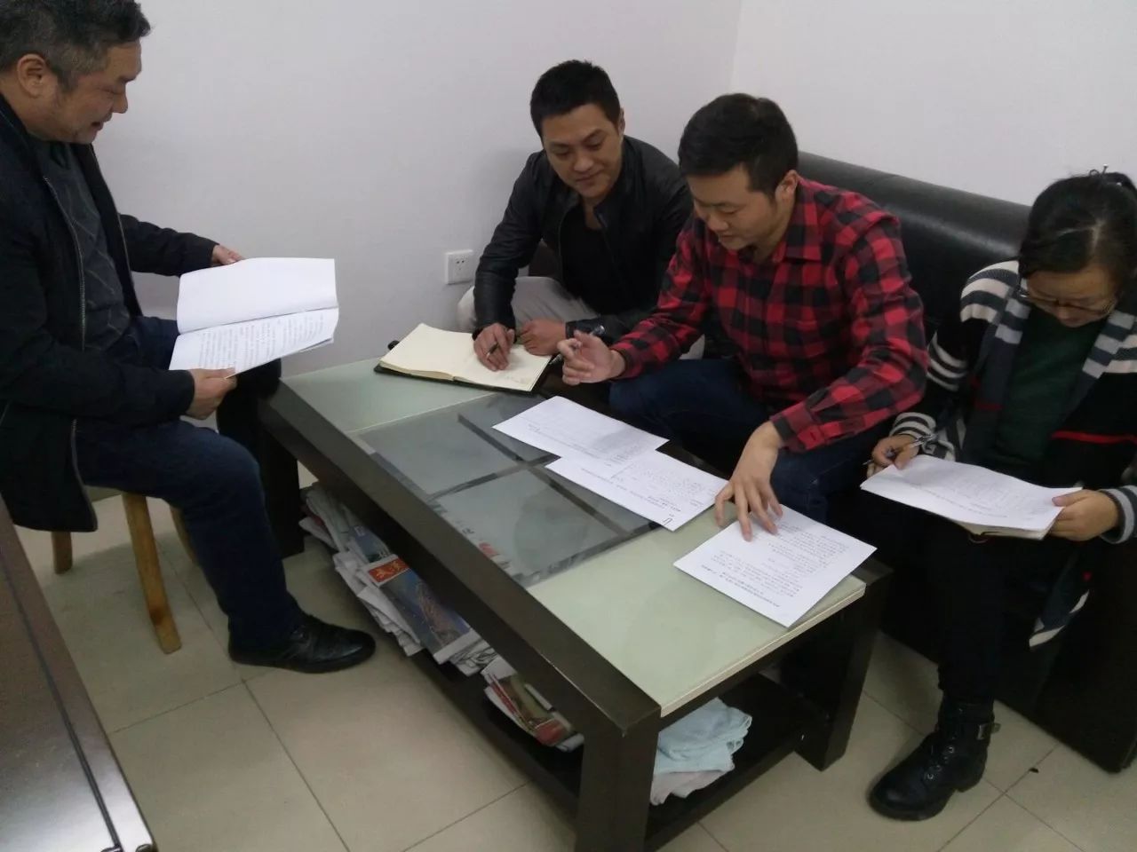 学习十九大精神，我们在行动