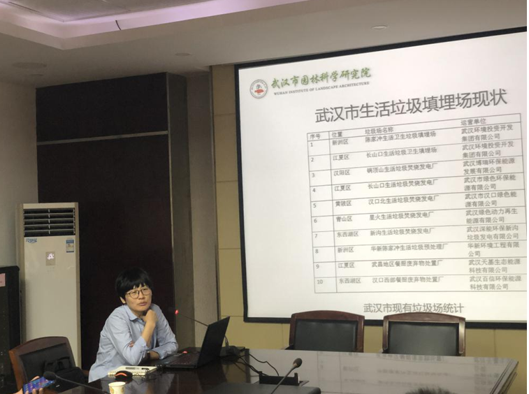 “城市生活垃圾填埋场生态修复效益评价”课题组开展武汉-上海双边交流