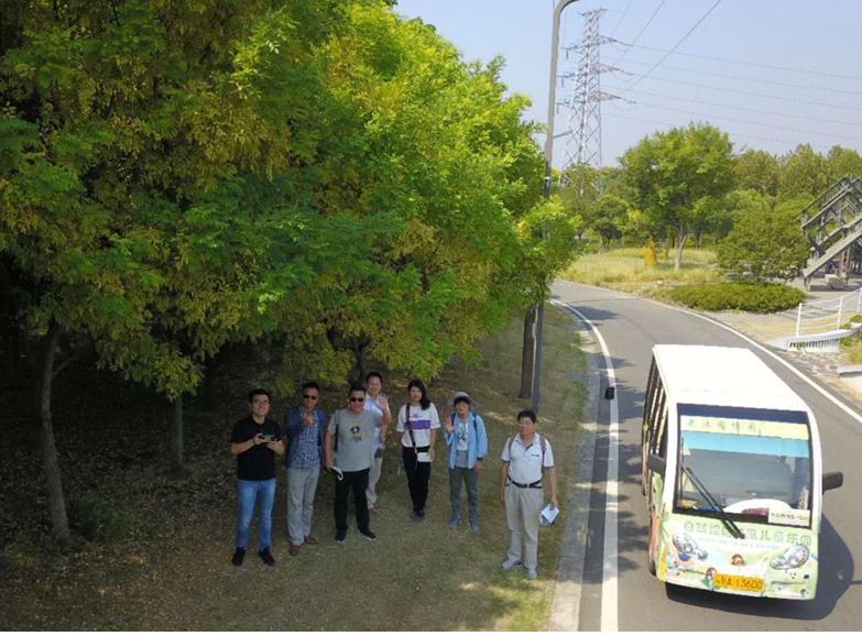 “城市生活垃圾填埋场生态修复效益评价”课题组开展武汉-上海双边交流