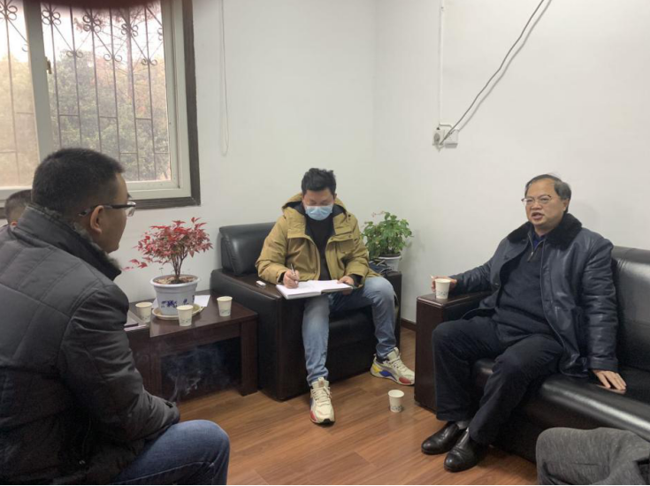 市局一级调研员吴�调研督导我院安全生产工作