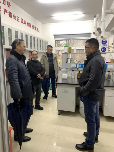 市局一级调研员吴�调研督导我院安全生产工作