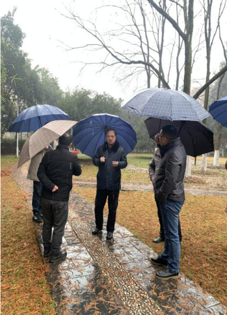 市局一级调研员吴�调研督导我院安全生产工作